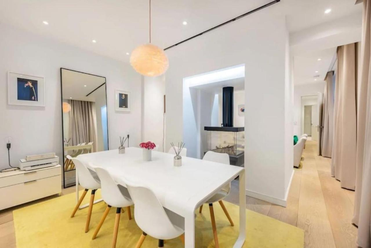 Posh 3 Bedroom Flat With Terrace And Indoor Fireplace In Mayfair, Near Hyde Park ลอนดอน ภายนอก รูปภาพ