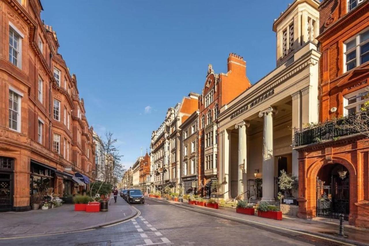 Posh 3 Bedroom Flat With Terrace And Indoor Fireplace In Mayfair, Near Hyde Park ลอนดอน ภายนอก รูปภาพ